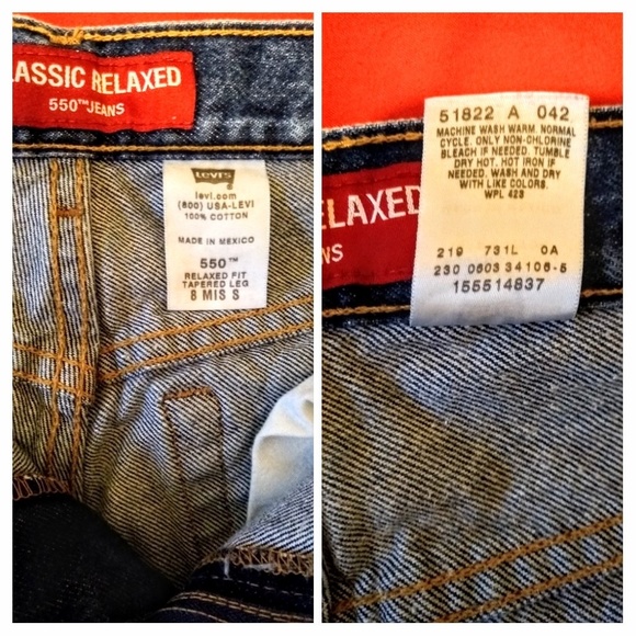 Vintage 90s Women's 550 Relaxed Fit "MoM" Jeans - Picture 7 of 7